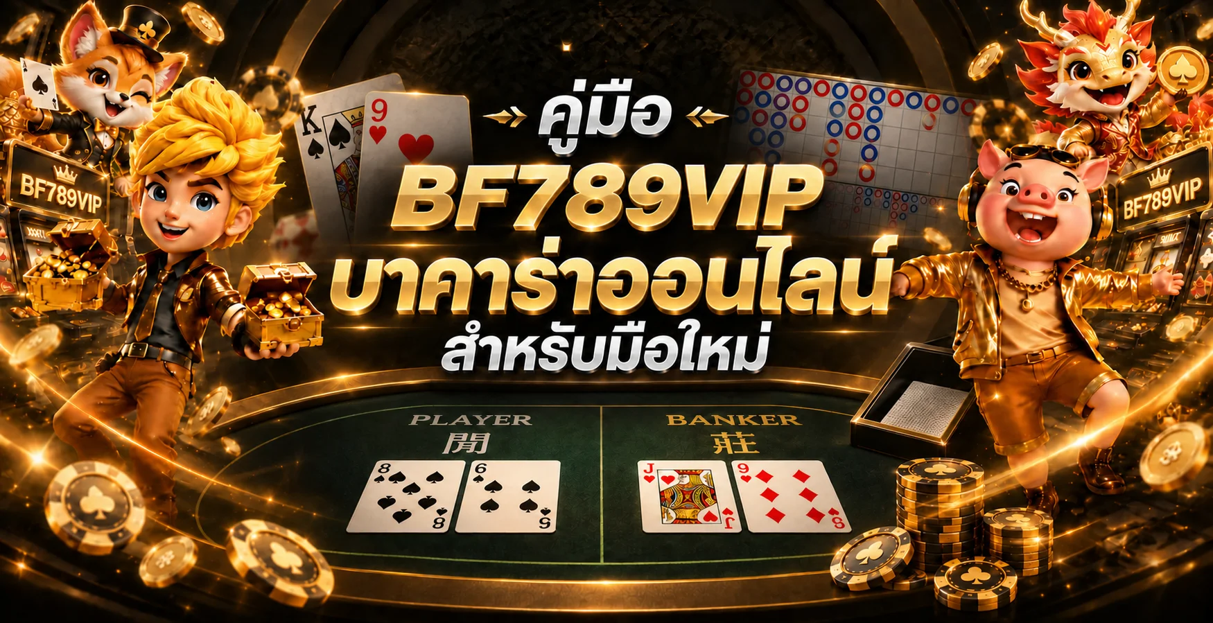 BF789VIP บาคาร่าออนไลน์ คู่มือมือใหม่ฉบับชัดเจน